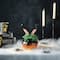 Glitzhome® 8.75" Halloween Witch in Cauldron Table Décor